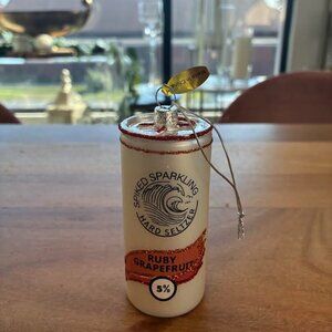 Cody Foster- Ruby Grapefruit Seltzer Ornament
